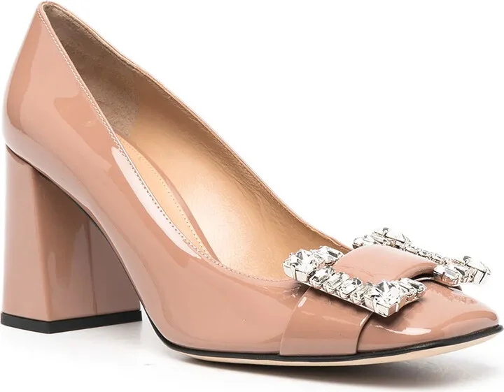Embellished Patent Pumps - Image 2