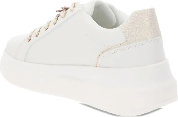 Embellished Platform Lace-Up Sneakers - Image 3