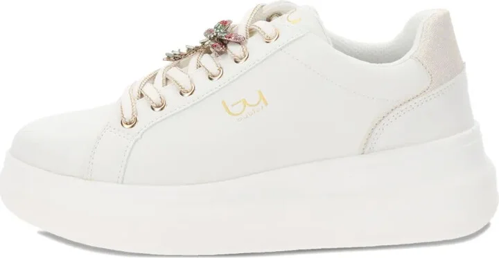 Embellished Platform Lace-Up Sneakers - Image 5