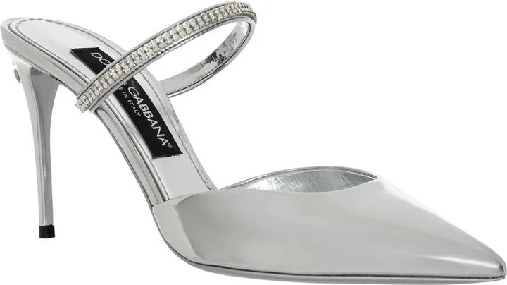 Embellished Pointed-toe Mules - Image 2