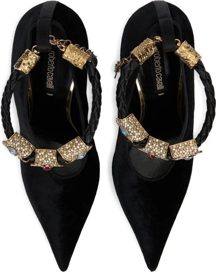 Embellished Pointed-Toe Pumps - Image 3