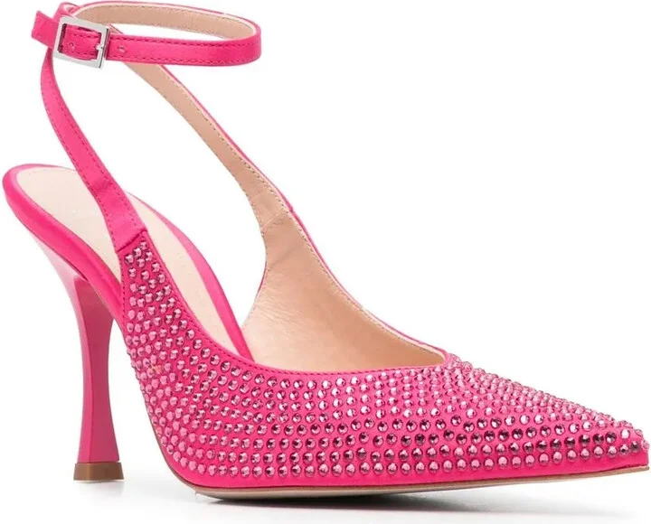 Embellished Pointed-Toe Pumps - Image 2