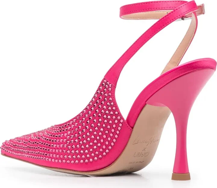 Embellished Pointed-Toe Pumps - Image 3
