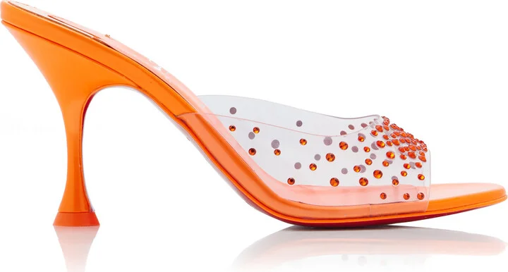 Embellished PVC MulesLouboutin