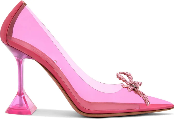 Embellished PVC PumpsMuaddi