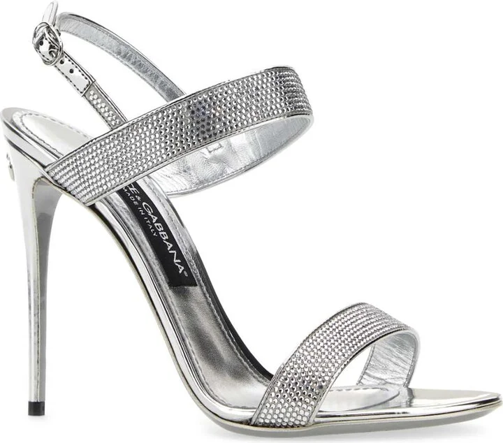 Embellished Satin Keira Sandals - Image 2