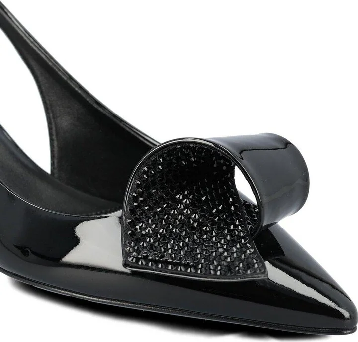 Embellished Slingback Pumps - Image 4