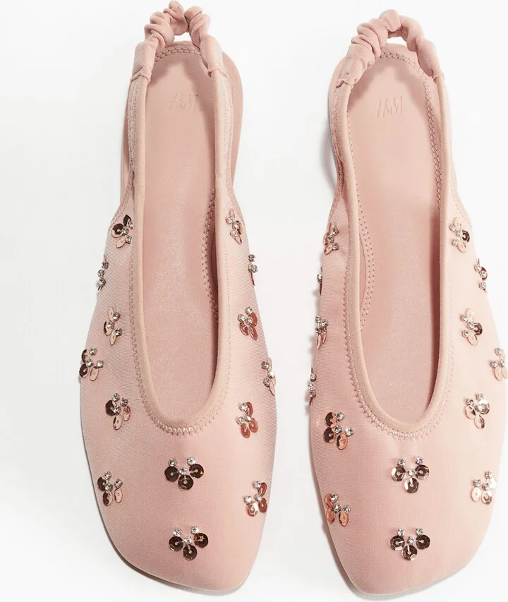 Embellished Slingbacks