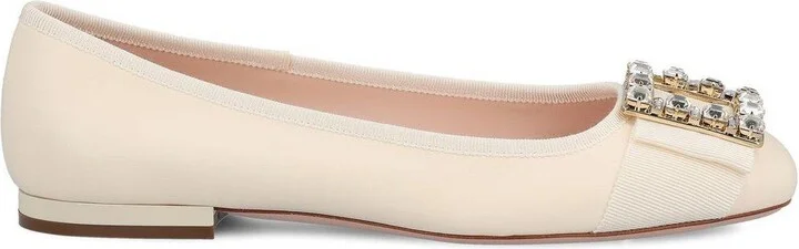 Embellished Slip-on Ballerinas