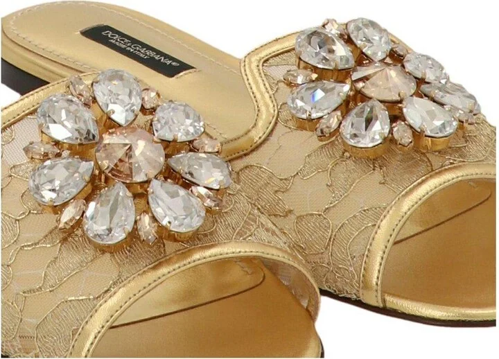 Embellished Slip-on Sandals - Image 4