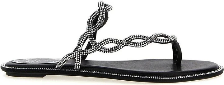 Embellished Slip-on Sandals