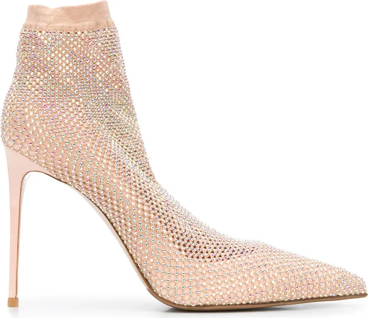 Embellished Sock Pumps