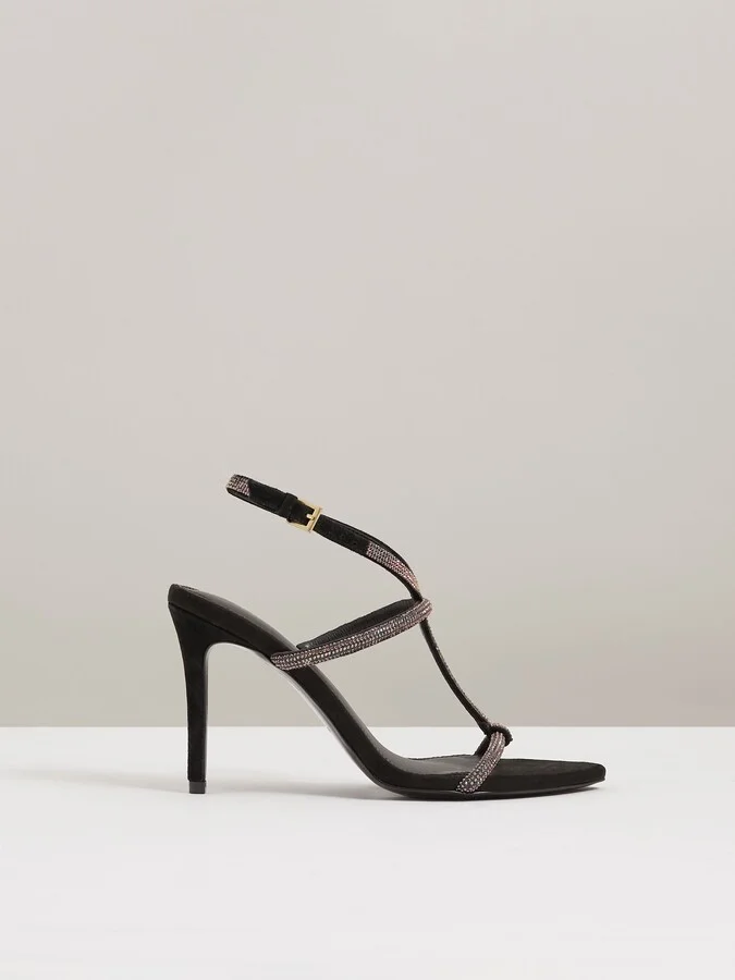 Embellished Stiletto Sandals - Image 2