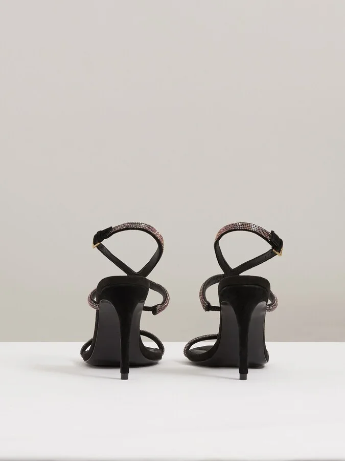 Embellished Stiletto Sandals - Image 4
