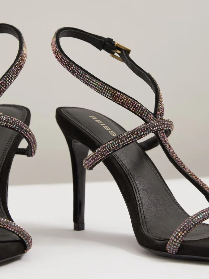 Embellished Stiletto Sandals - Image 5
