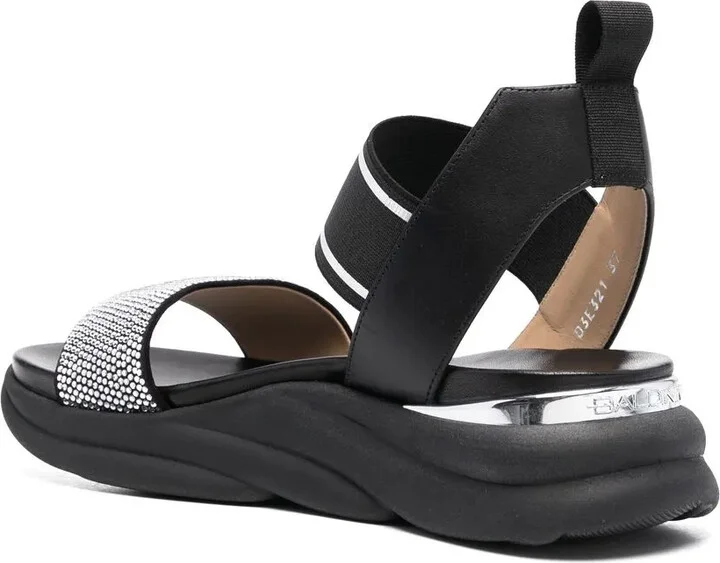 Embellished Strap Sandals - Image 3