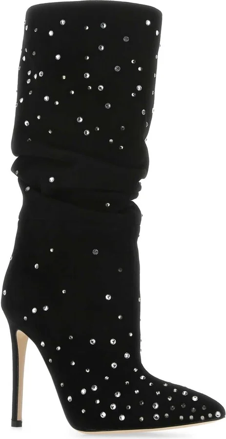 Embellished Suede Holly Boots - Image 2