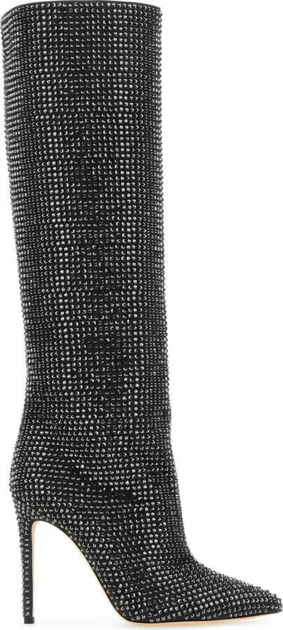 Embellished Suede Holly Boots