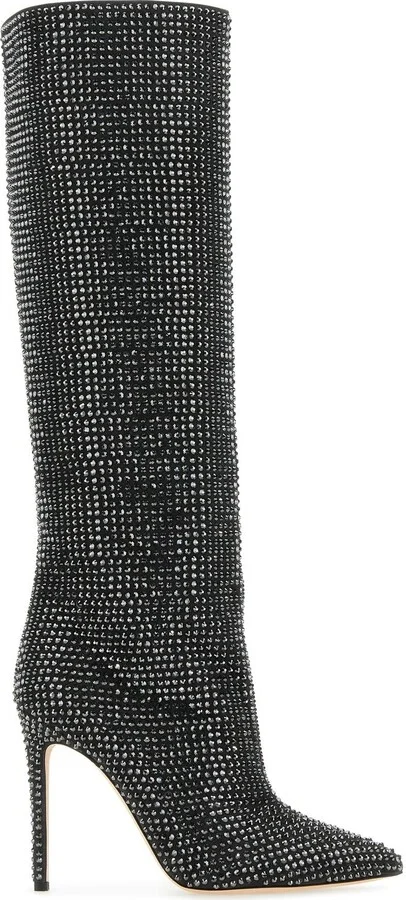 Embellished suede Holly boots