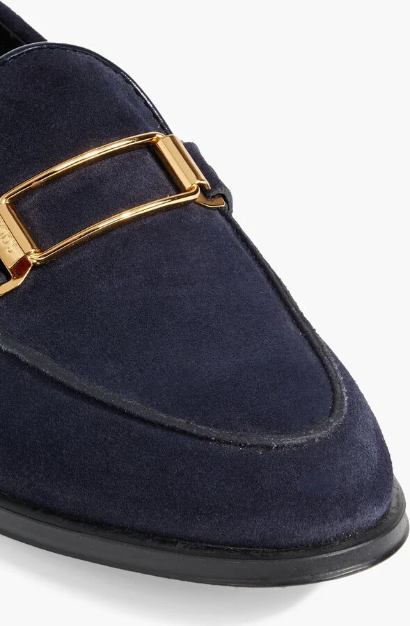 Embellished suede loafers - Image 4