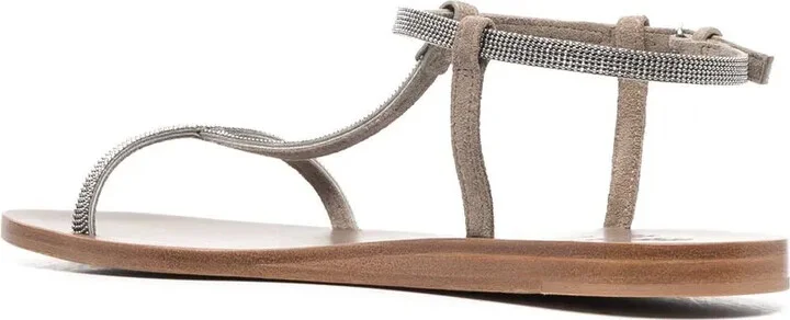 embellished T-bar sandals - Image 3