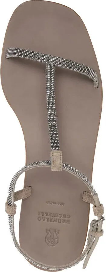 embellished T-bar sandals - Image 4