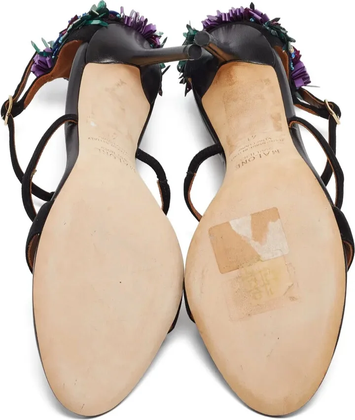 embellished T-strap sandals - Image 5
