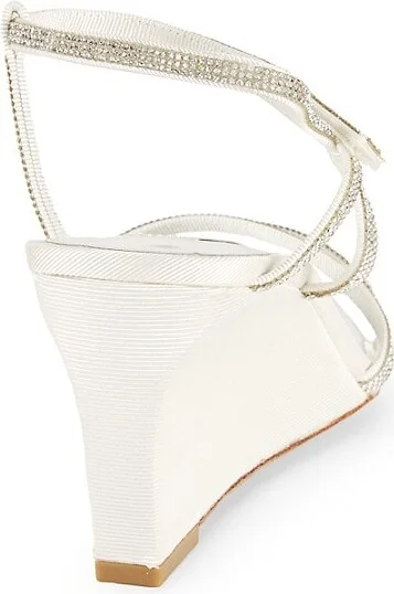 Embellished Wedge Sandals - Image 3