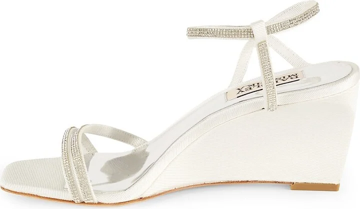 Embellished Wedge Sandals - Image 4