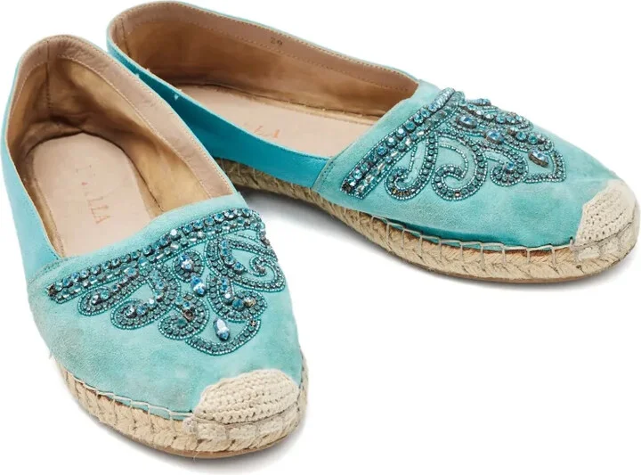 Embellishment Jute Flat Espadrilles - Image 3