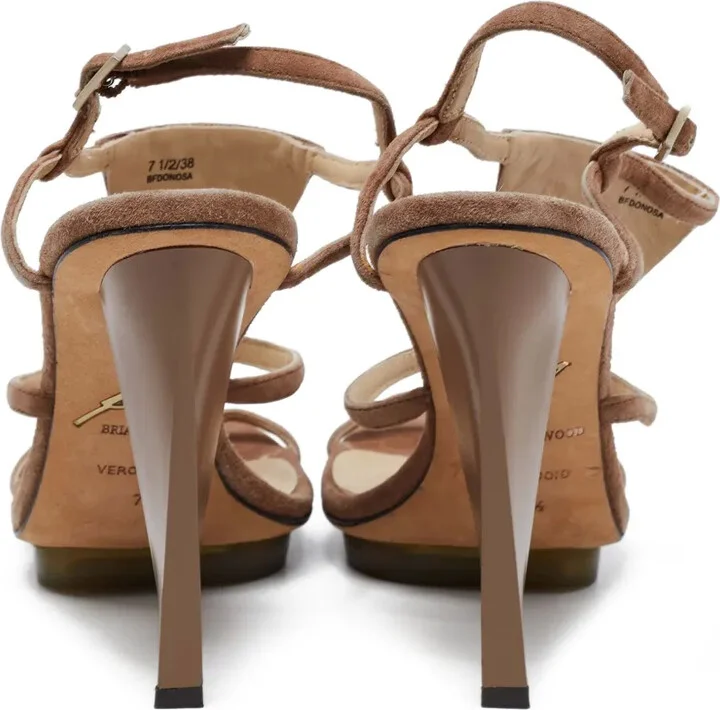 Embellishment Suede Sandals - Image 3