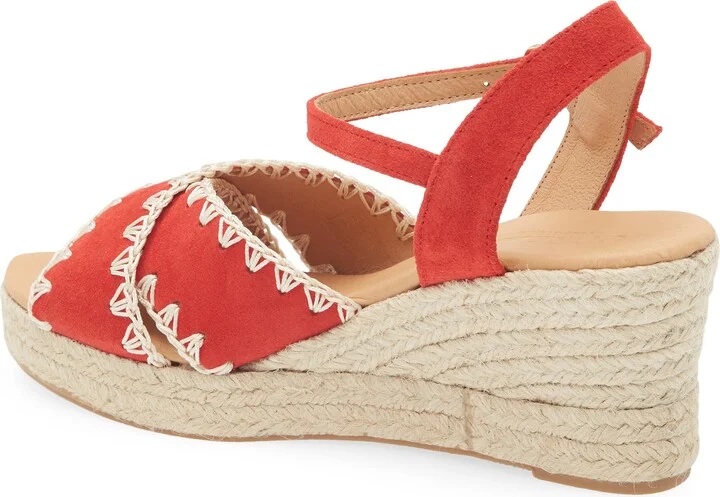 Ember Ankle Strap Espadrille Platform Wedge Sandal - Image 2
