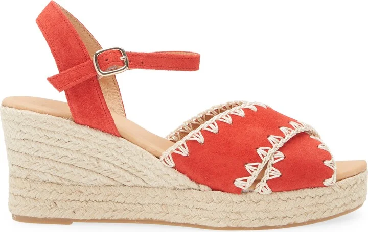 Ember Ankle Strap Espadrille Platform Wedge Sandal - Image 3