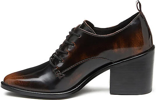 Ember Oxford Heeled Loafers - Image 4