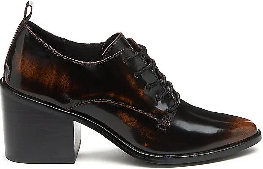 Ember Oxford Heeled Loafers