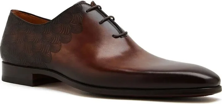 embossed-detail Oxford shoes - Image 2