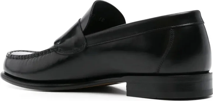 embossed-Gancio loafers - Image 3
