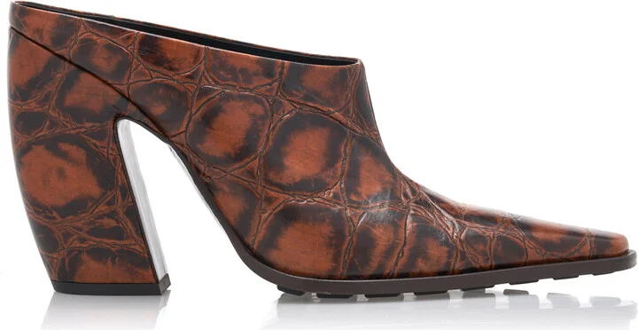 Embossed Leather MulesVeneta