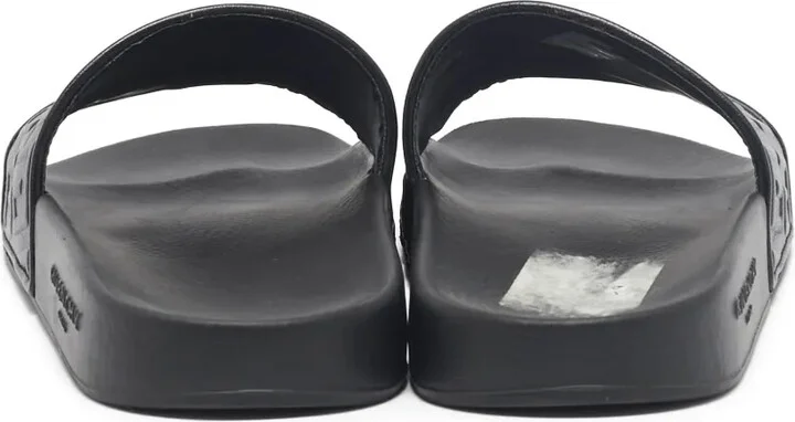 Embossed Leather Slides - Image 3