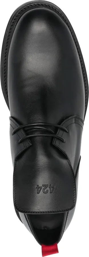 Embossed-Logo Brogues - Image 4