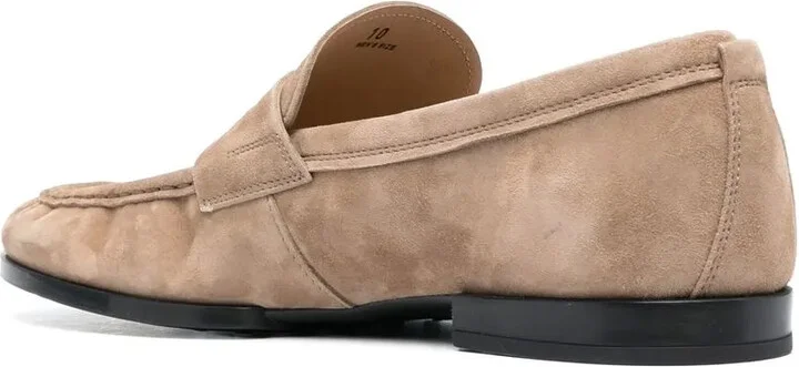 Embossed-Logo Detail Loafers - Image 3