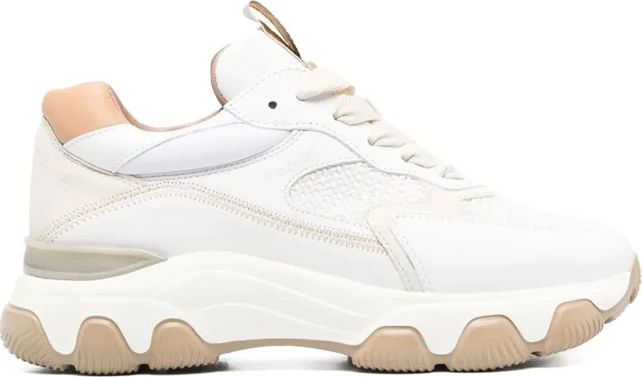 Embossed-Logo Detail Sneakers