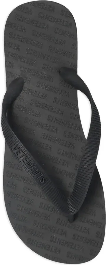 Embossed Logo Flip Flops - Image 4