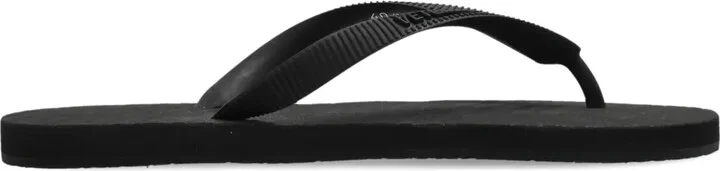 Embossed Logo Flip Flops