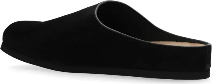 Embossed-Logo Leather Slippers - Image 5