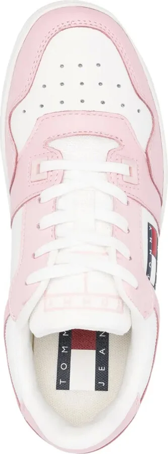 Embossed-Logo Leather Sneakers - Image 4