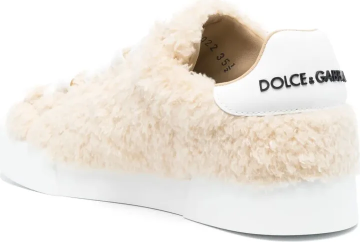 Embossed-Logo Leather Sneakers - Image 3
