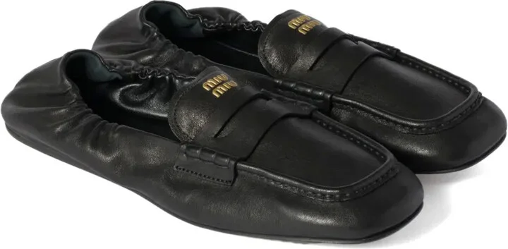 Embossed-Logo Loafers - Image 2
