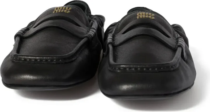 Embossed-Logo Loafers - Image 4