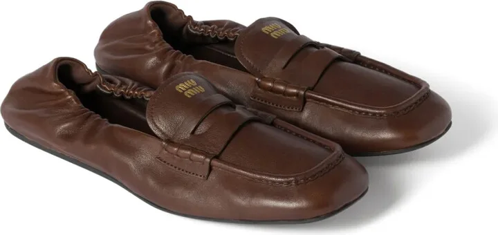 Embossed-Logo Loafers - Image 2